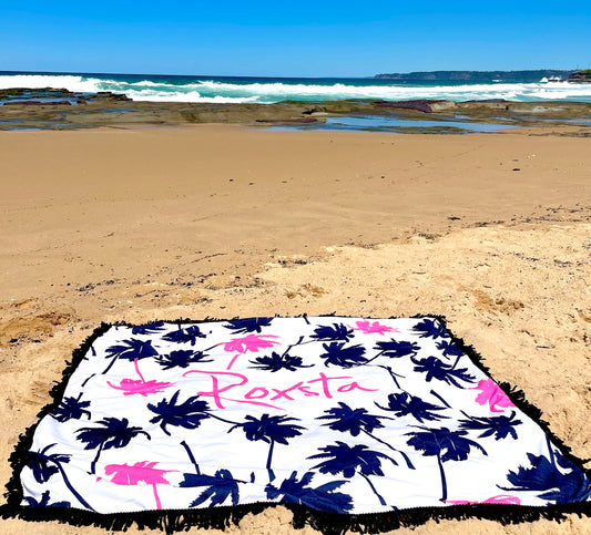 Shakey Palms Square Towel