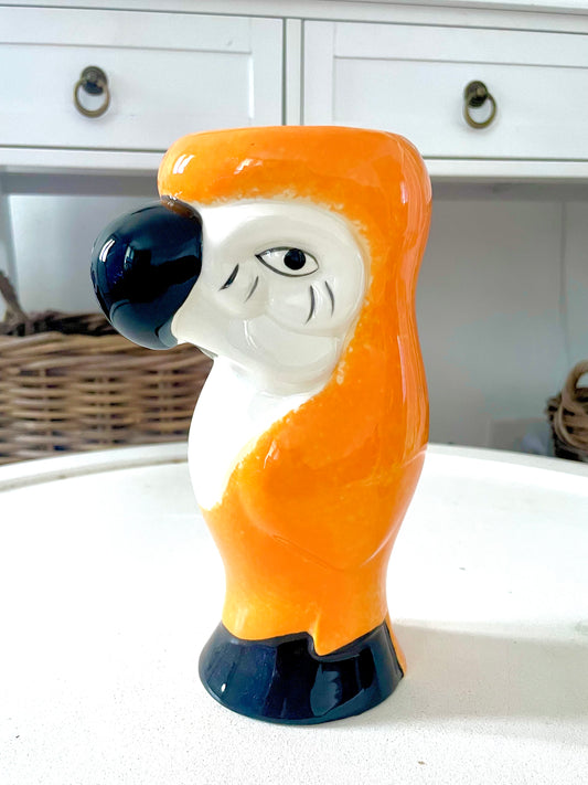 Pablo the Golden Parrot Ceramic Cocktail Mug