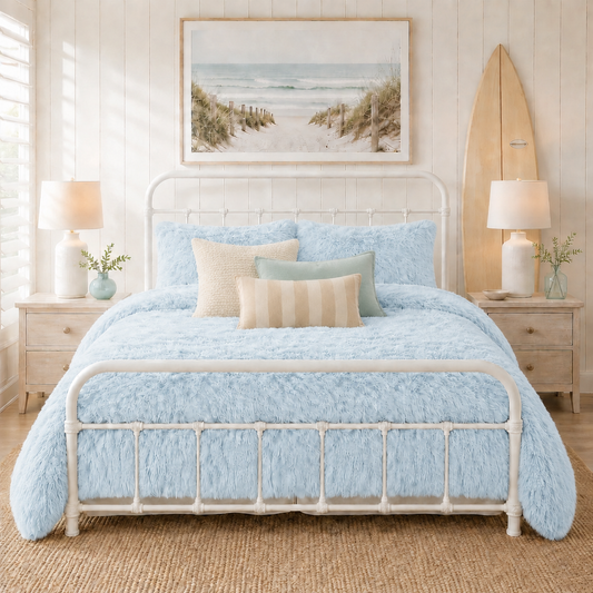 Cruiz Faux Fur King Size Quilt Cover Set Pre Order